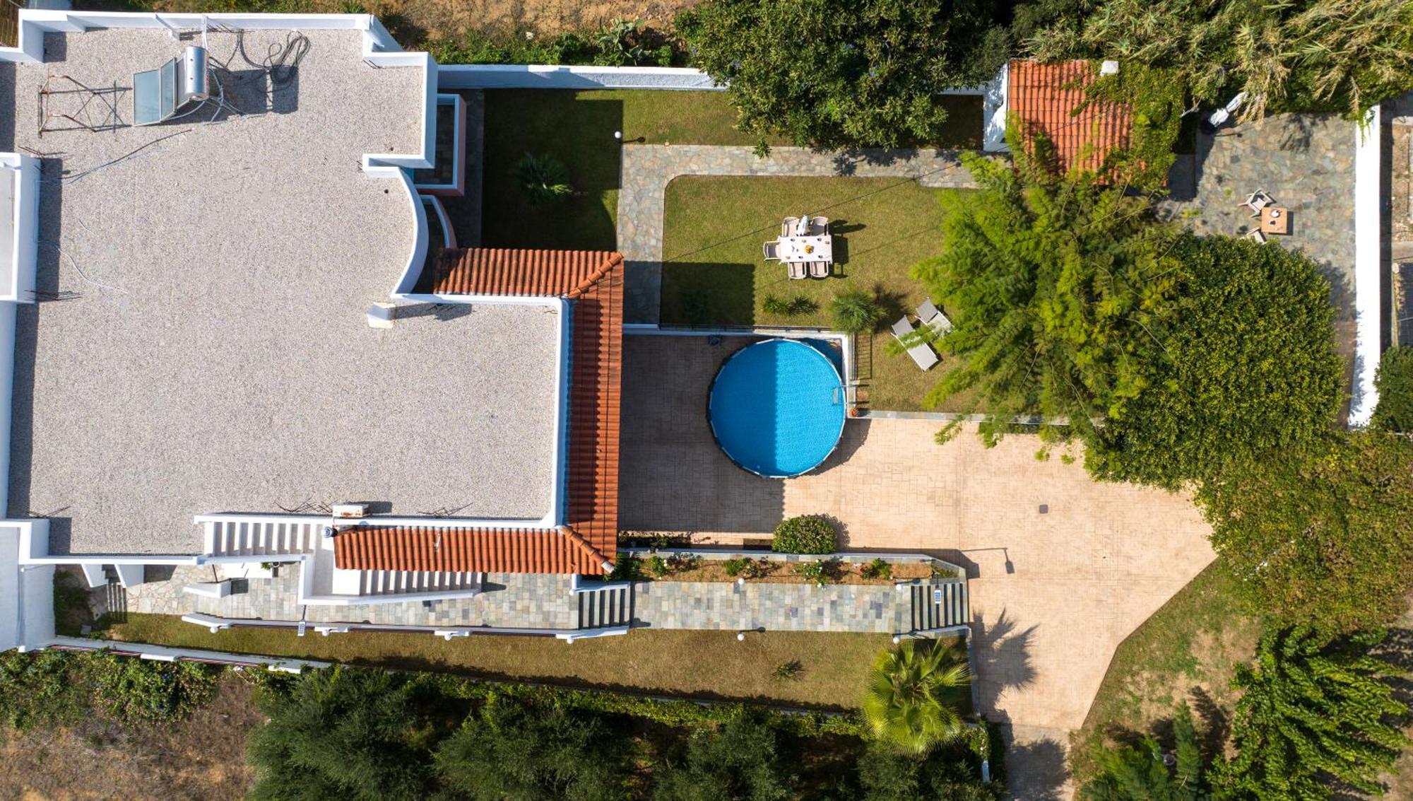 Villa Eleni 100M From The Sea Rapanianá Exterior photo